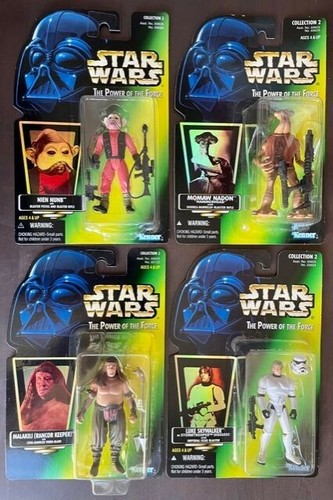 Star Wars POTF Collection 2 Green Card 21 Action Figure Set NEW MOC 1996 / 1997 - Picture 9 of 12