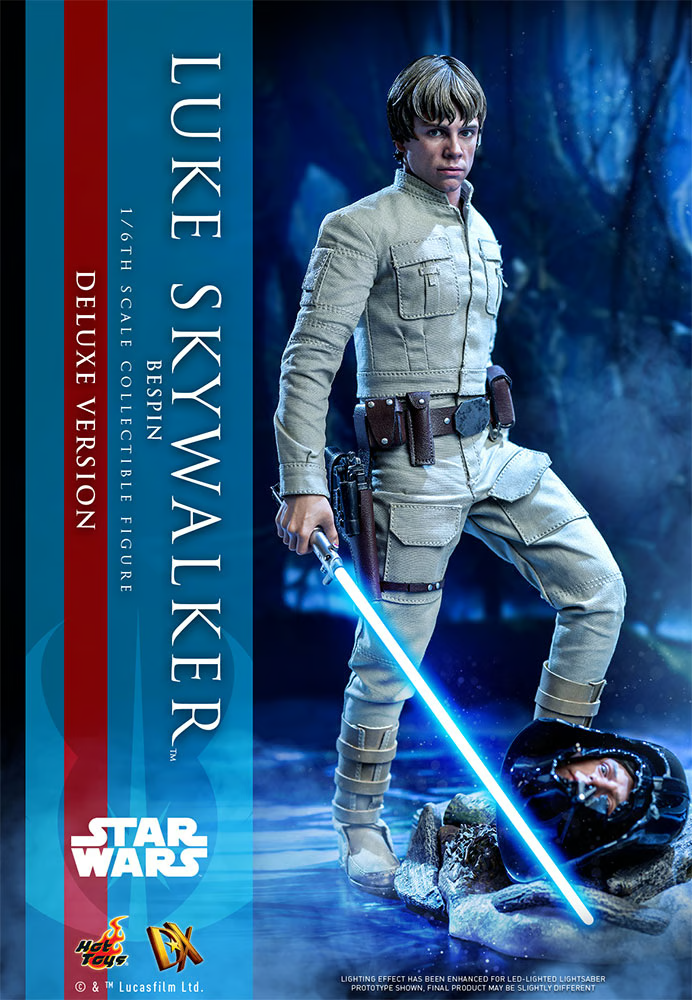 1/6 Star Wars Luke Skywalker Bespin Deluxe Figure Hot Toys