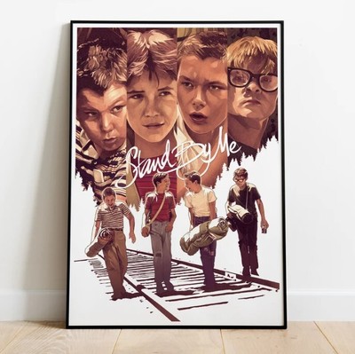 Stand by Me Poster, Movie Print, Wall Art