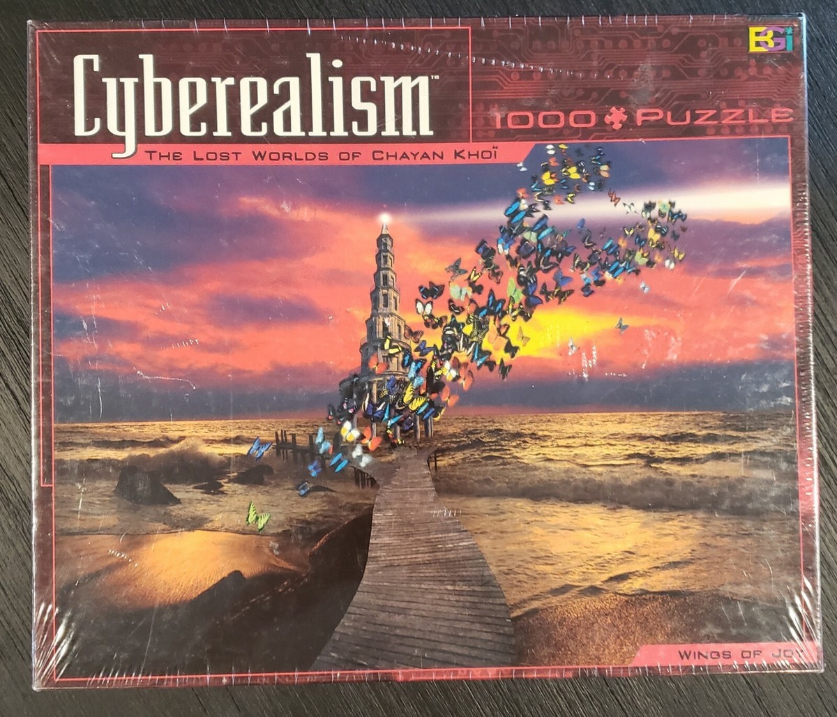 Wings Of Joy - The Lost Worlds Of Chayan Khoi 1000 Piece Jigsaw Puzzle By Buffalo Games - View #7