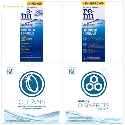Bausch Lomb Renu Advanced Formula Multi Purpose Eye Contact Lens