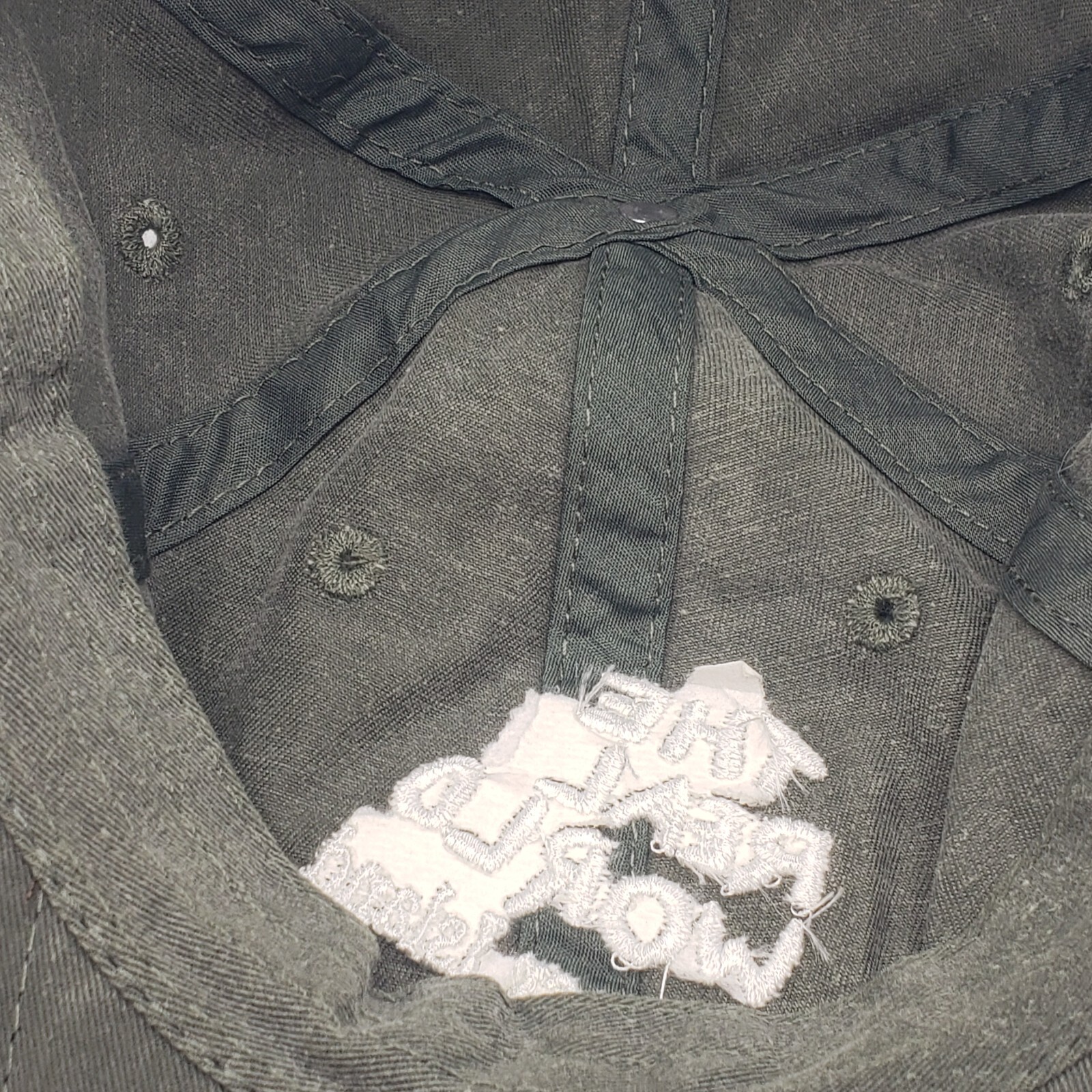 Port & Company Baseball Cap Unisex Onesize Green The Real World Spooner Island