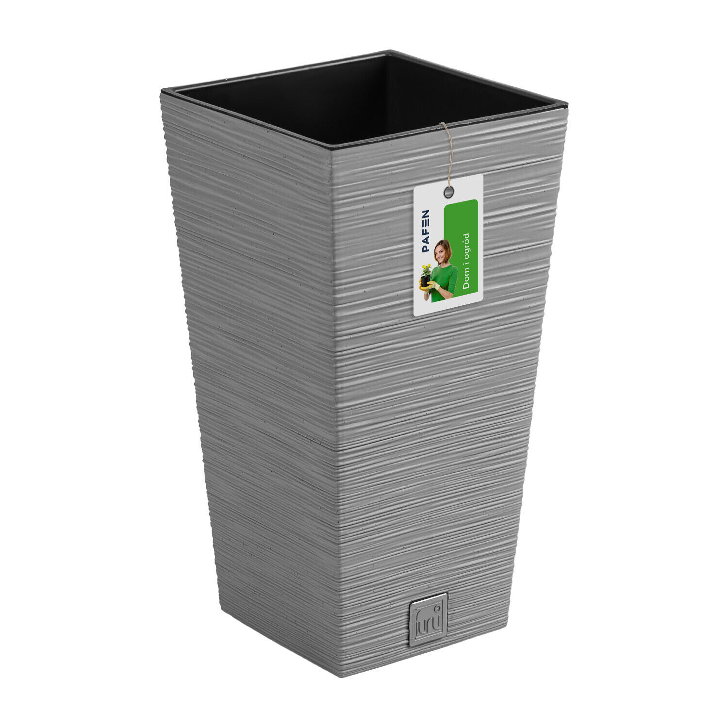 Portavaso portavaso FURU Portavaso quadrato da balcone grigio 11 L
