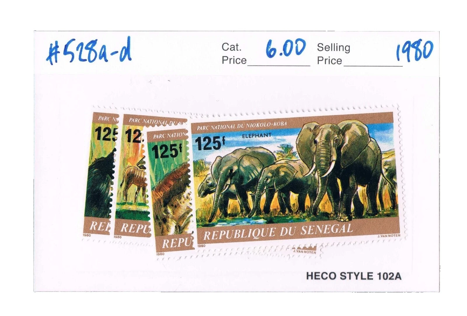 Los elefantes sellos de Senegal