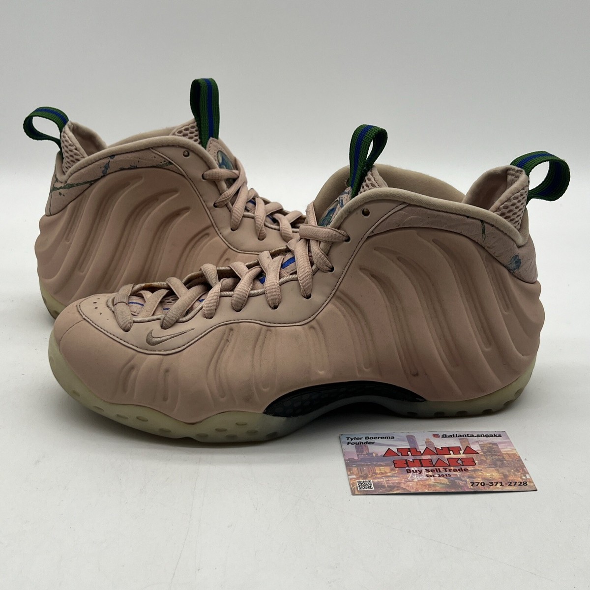 Size Nike Air Foamposite One Particle Beige W Suede (AA3963-200)