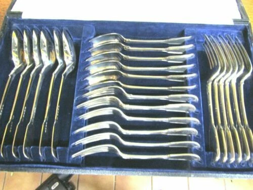 Fiddle Thread Antique Solid Silver Cutlery