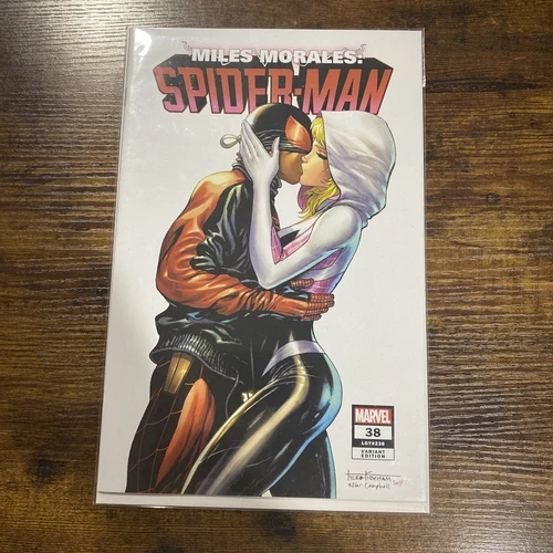 MILES MORALES: SPIDER-MAN #38 * NM+ * TYLER KIRKHAM EXCLUSIVE TRADE VARIANT 🔥🔥