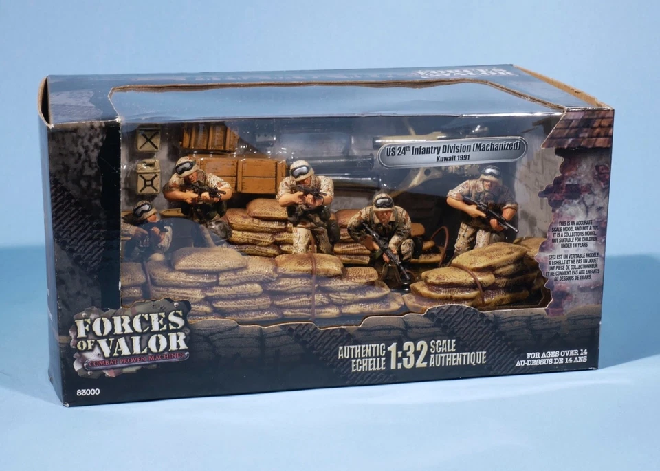 Forces Of Valor 1:32 US 24th Infantry Div (mechanised) Kuwait 1991 No 83001 *NEW - Image 3 of 4