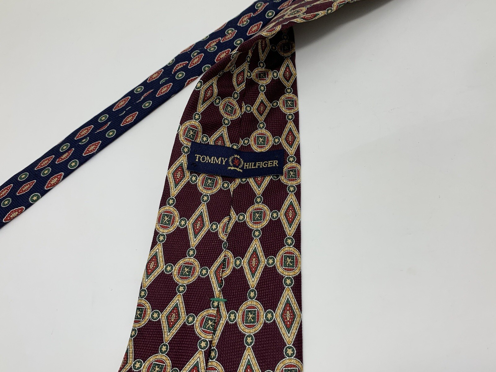 Tommy Hilfiger, Two Sided Geometric Pattern, Neck… - image 5