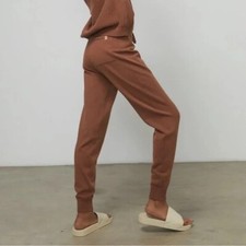 NEW Lunya cozy cotton silk jogger WALNUT Medium 198