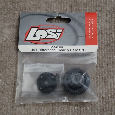 Team Losi LOSA2951 Differential Gear 40T Housing & Cap: Speed NT / SNT ~ NIP NOS