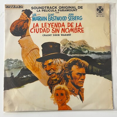 Paint Your Wagon, Soundtrack By Frederick Loewe / Alan Jay Lerner, Mexican Lp