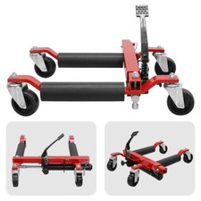 680kg/1500lb Hydraulic Wheel Skate Dolly Car Skate Vehicle Positioning Jack UK