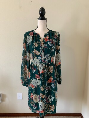A NEW DAY Women Size S Multicolor Floral Button Down Fit & Flare Dress | eBay A NEW DAY Women Size S Multicolor Floral Button Down Fit & Flare Dress | eBay