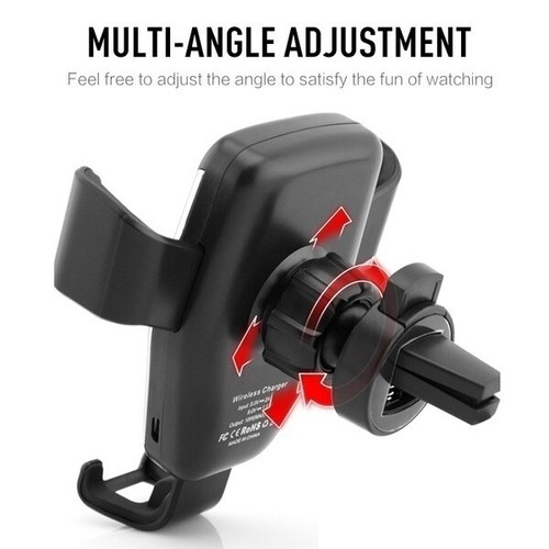 30W Wireless Charger Inductive Car Charger Mobile Phone Holder For iPhone 13 - Picture 5 of 12