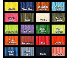 550 Paracord Rope Commercial Type III 7 strand parachute cord 10 25 50 100 ft