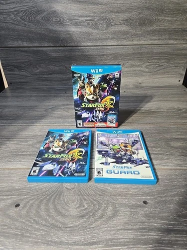 Nintendo Star Fox Zero + Star Fox Guard Wii U Action NTSC-U/C Bonus Game