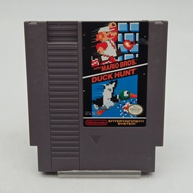 Super Mario Bros./Duck Hunt (Nintendo NES, 1988) Authentic Tested Working