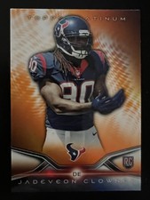 2014🔥Jadeveon Clowney🔥Topps Platinum Orange Rookie Refractor Cowboys DE (RC)