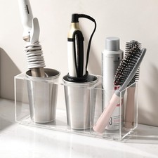 3-in-1 Hair Tool Organzier, Hair Hot Tools Wall Holder, Hair Dryer Curling Ir...