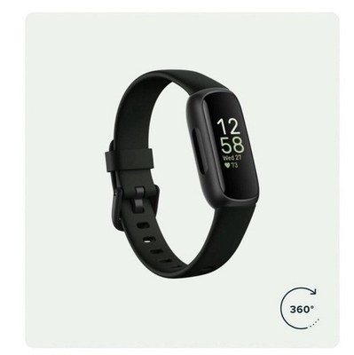 Lot of 2 -Bioband Smartwatches Smart Bracelet Black (IOS & Android) *NEW SEALED*