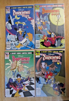 Disney's Darkwing Duck Limited Series Issue #1 2 3 4 (Complete - Lot)