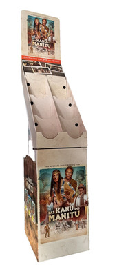 Das Kanu des Manitu - Aufsteller Verkaufsdisplay Merchandising