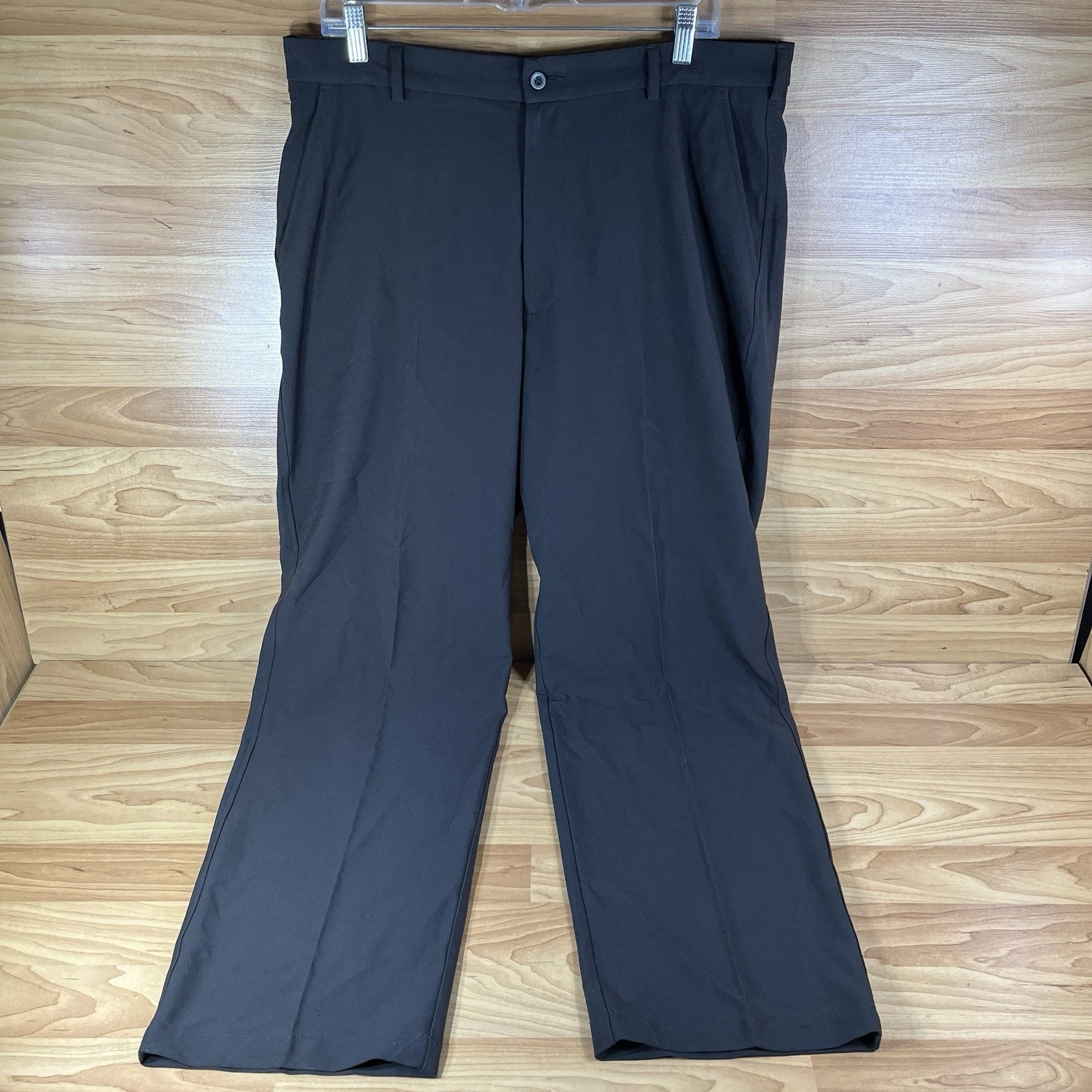 Tommy Armour Golf Pants Men's 36x32 Black Polyester Spandex Lightweight