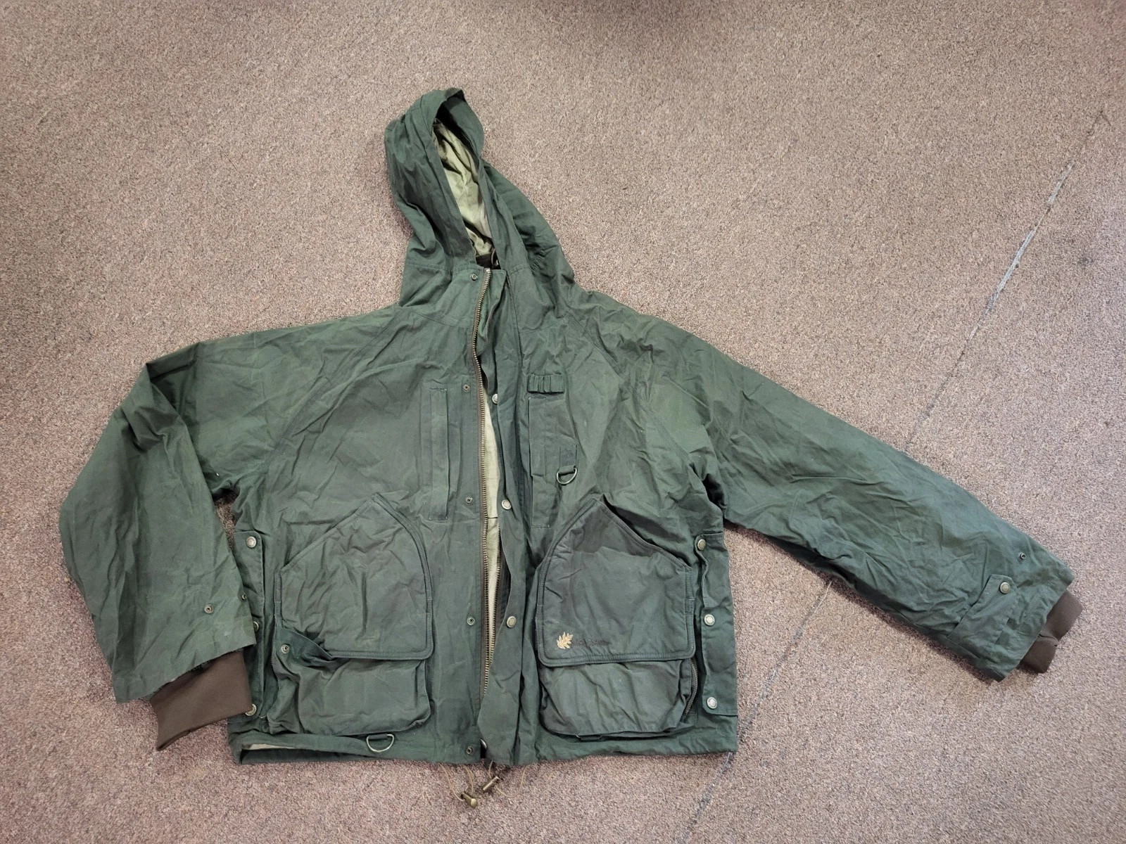 Vintage Original McAlister Waterfowl Hunting Waxed Deep Water Wading Jacket 2XL
Opens in a new windo