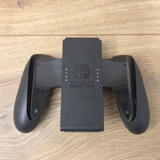 Nintendo Switch Joy Con Grip Black Controller (HAC-011) OEM Official