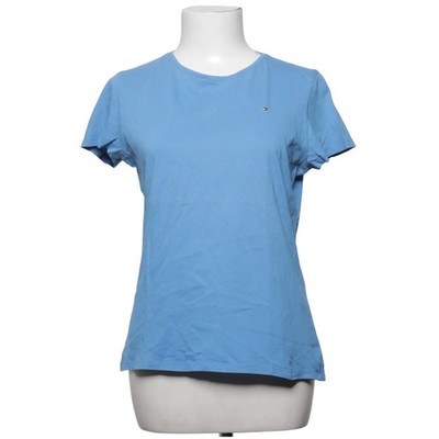 Tommy Hilfiger, T-shirt, Größe: S, Blau, Einfarbig, Feinstrick, Damen #OCU