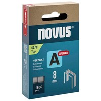Novus Tackerklammern Feindraht Superhart 53/8, 1.800 St.