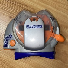 Horizontal Super Sounds Chip Talking View-Master Silver/Blue Viewer 2004 Working