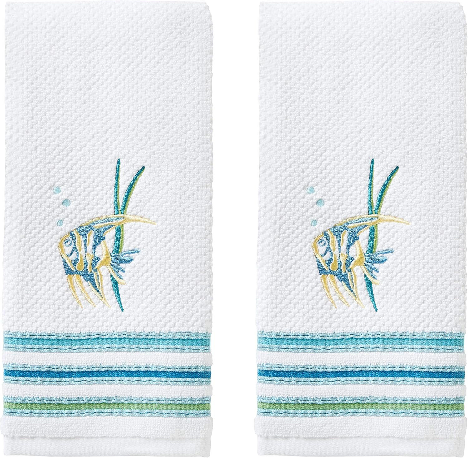 Set Asciugamani Blu Ocean Watercolor | Design Saturday Knight Ltd Home