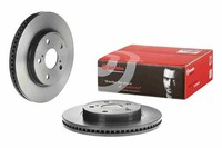 Brembo Bremsscheibe 2X Vorne FüR Toyota Suzuki Yaris Cross MXP T435120239