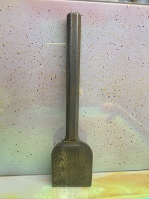 Vintage Wood/ Concrete 3  Wide Brick Masonry Chisel Heavy Duty Steel