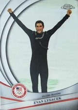 2026 Topps Chrome U.S. Winter Olympic & Paralympic Team Evan Lysacek 41 USA