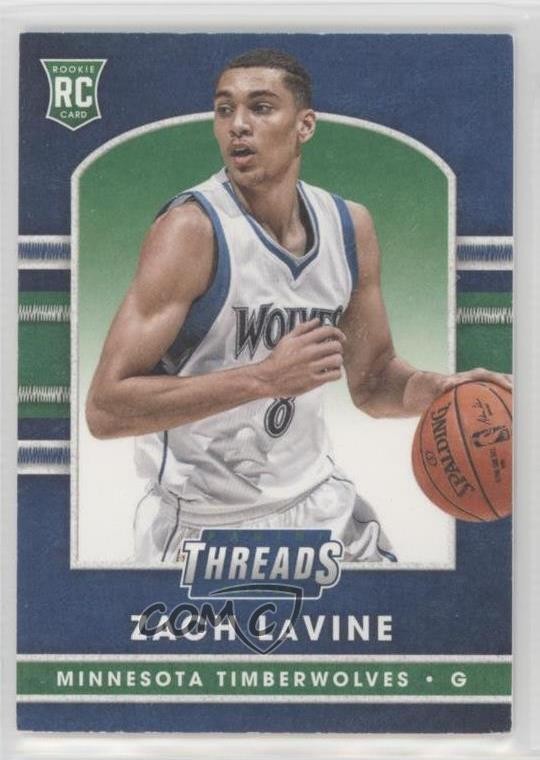 2014-15 Panini Threads - Leather Rookies Zach LaVine #245