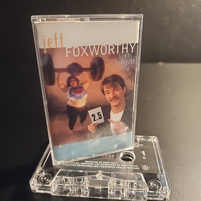 Jeff Foxworthy Games Rednecks Play stand up comedy cassette tape