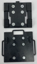 VISTA HD, Locking Magnetic Chest Mount, Assembly (3mm posts) without straps.
