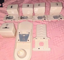 Martha Stewart Crafts Paper Punch Lot of 5 White Border Punch Cartridge Sets