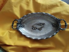 Antike WMF Jugendstil Zierschale Schale Versilbert Art Nouveau Kugelf&uuml;&szlig;e um 1900