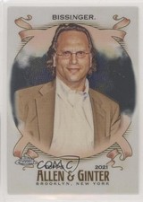 2021 Topps Allen & Ginter Chrome Buzz Bissinger #262 0i40