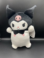 Squishmallows 10  Kuromi HugMees Official Sanrio / Hello Kitty and Friends Plush