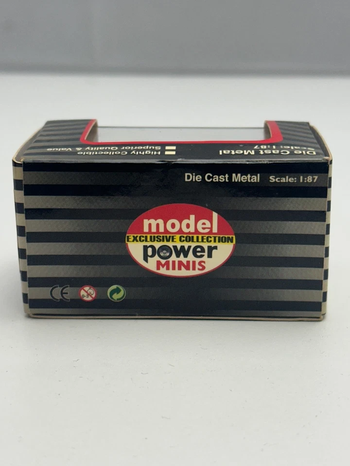 HO 1/87 scale diecast Model Power Ford Crown Victoria Yellow Cab Taxi checker - Image 3 of 4