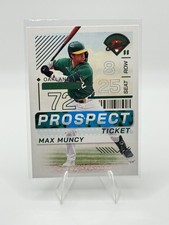 2024 Panini Baseball Prospect Edition Max Muncy Ticket #59 Oakland Athletics