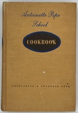 1st Edition Vintage Antoinette Pope School Cookbook The Macmillan Company 1948