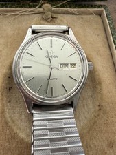 RARE OMEGA Quartz Day-Date35mm Cal.1345 1970s Swiss Vintage Watch Montre
