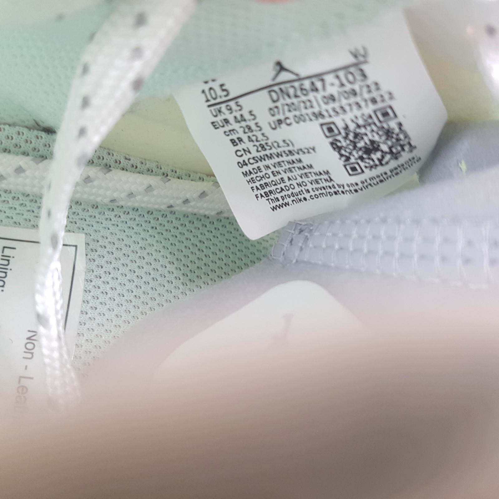 Mens AIR JORDAN Delta 3 Low Barely Green 10.5 US BBall Shoes | 3+ Extra 10% Off thumbnail 9