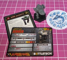 BattleTech Jenner Mech -- Inner Sphere Striker Lance  Cards